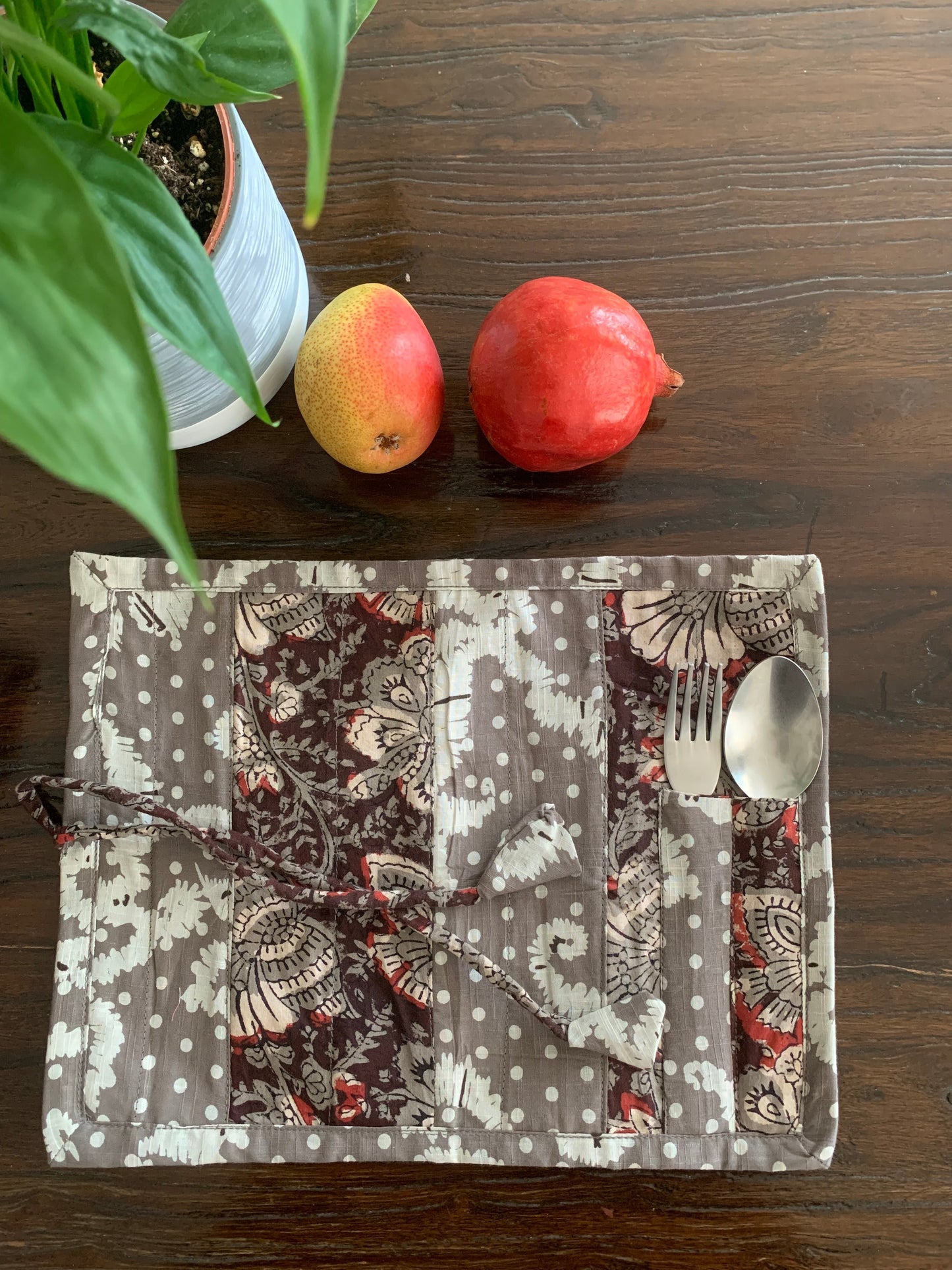 Roll up Table Mat and Cutlery case